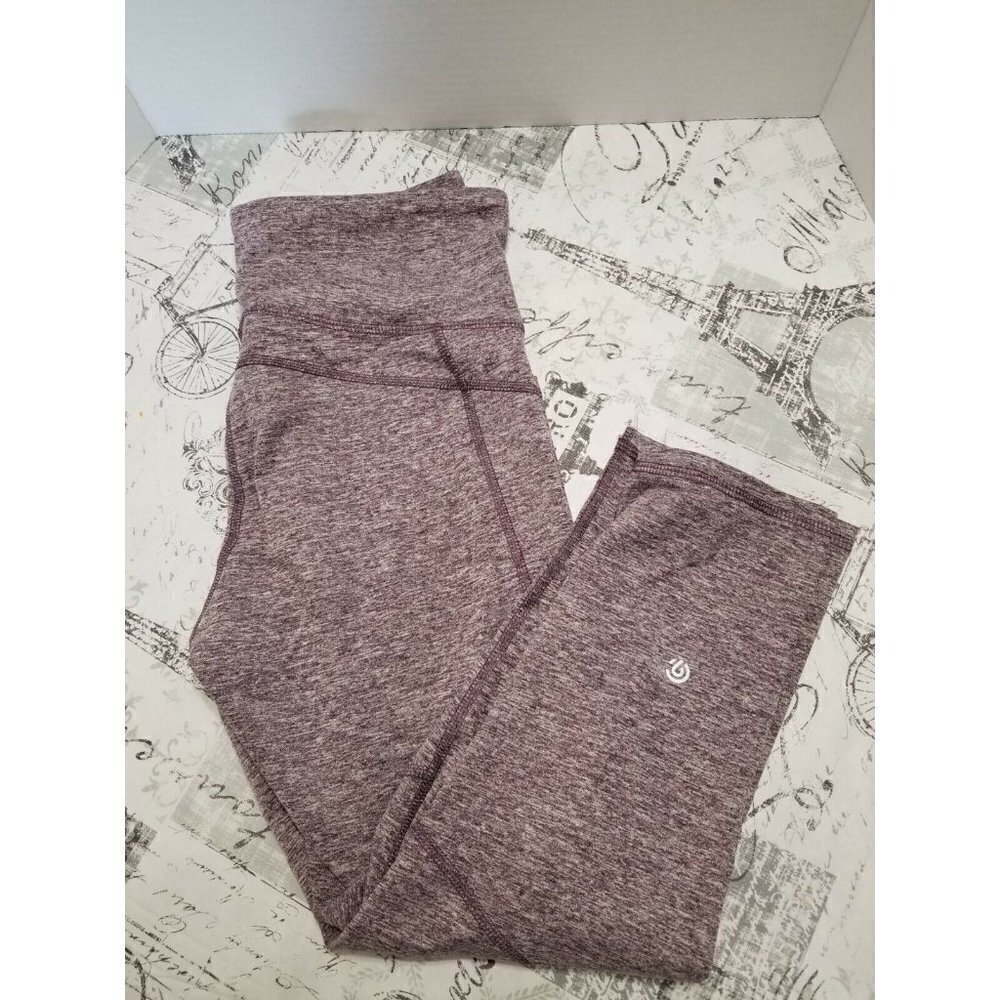 C9 Champion Women's High Waist Legging Capri, Yoga Heather Purple Size (M)